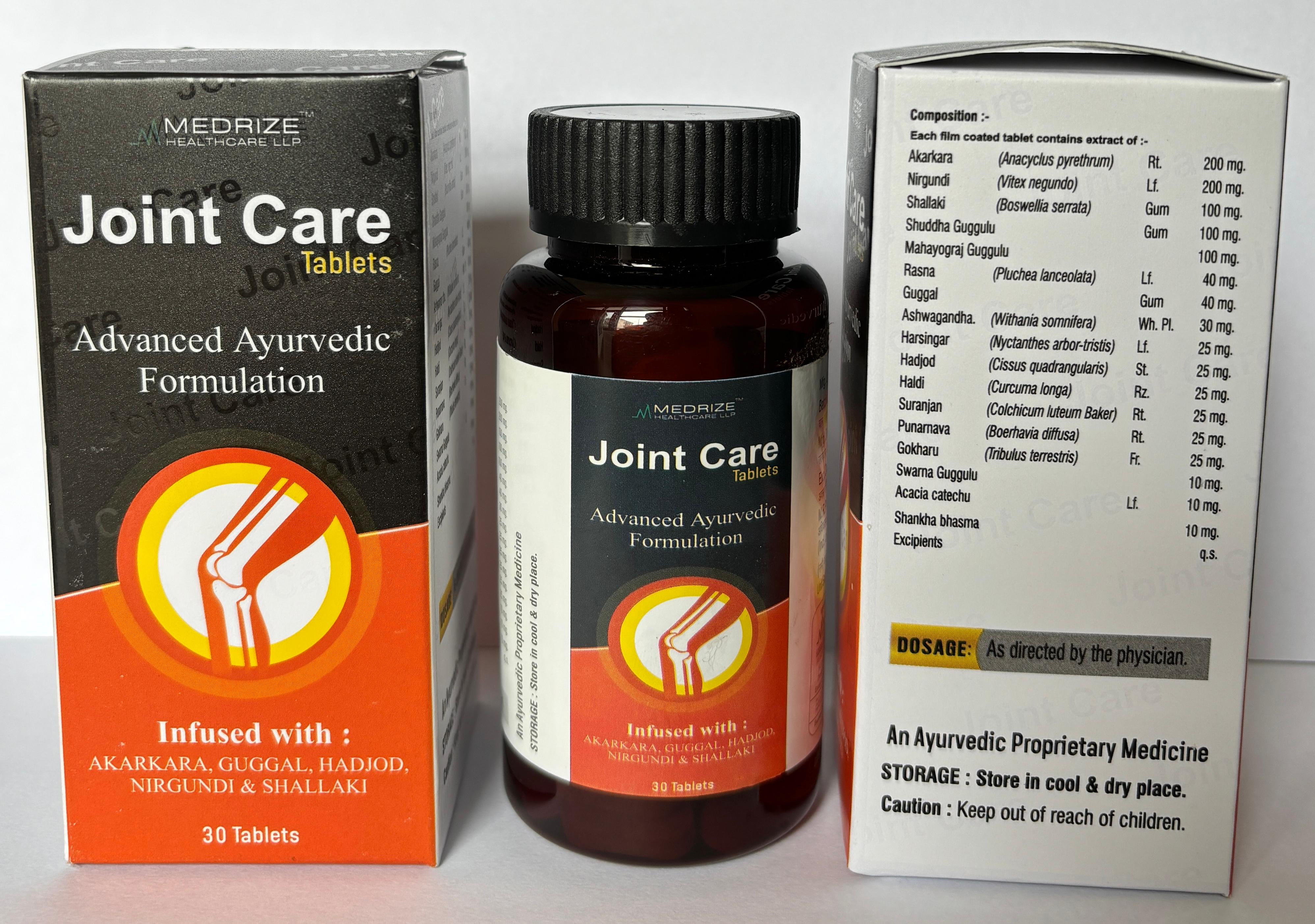 Joint care tablets
