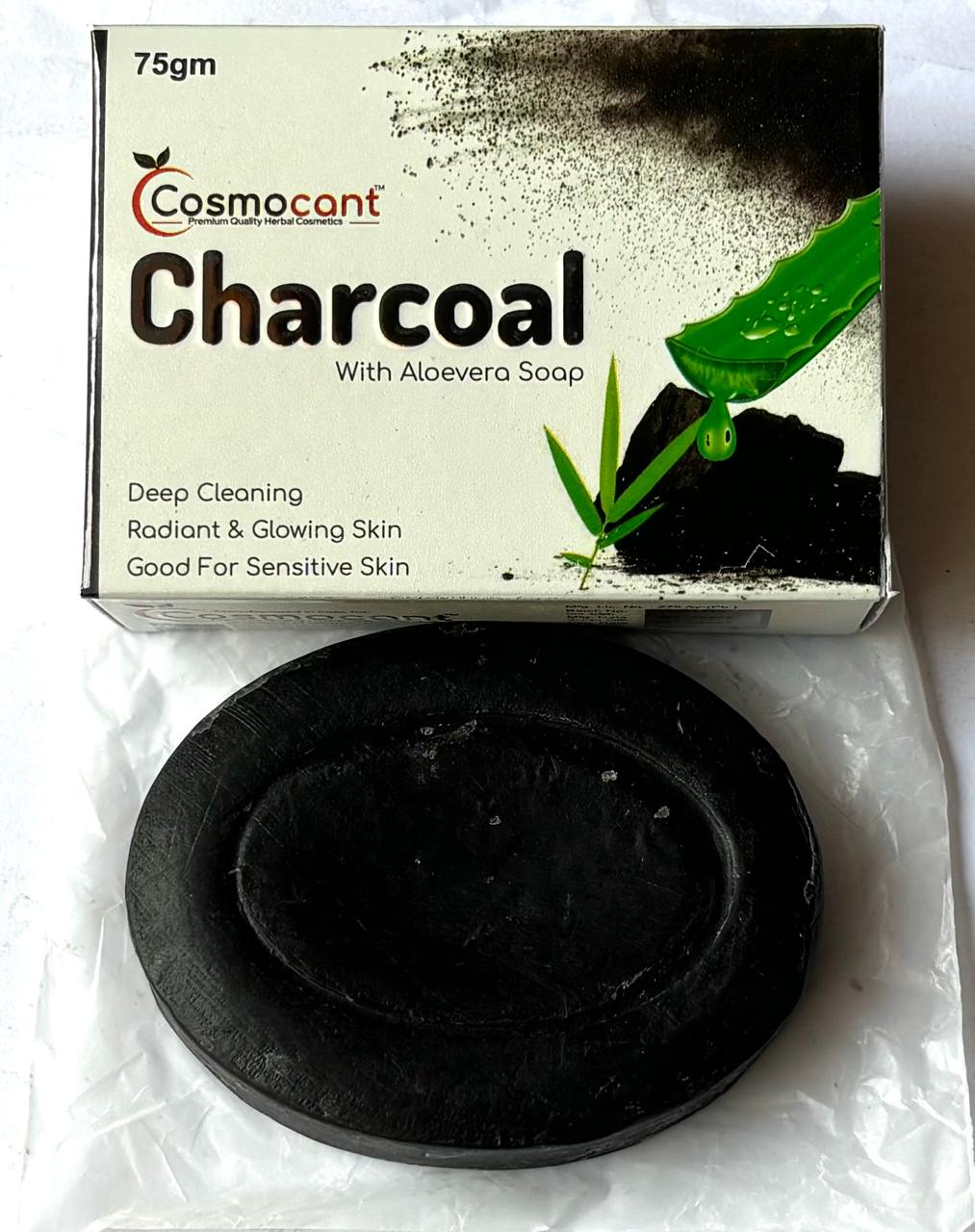 Cosmocant charcoal soap