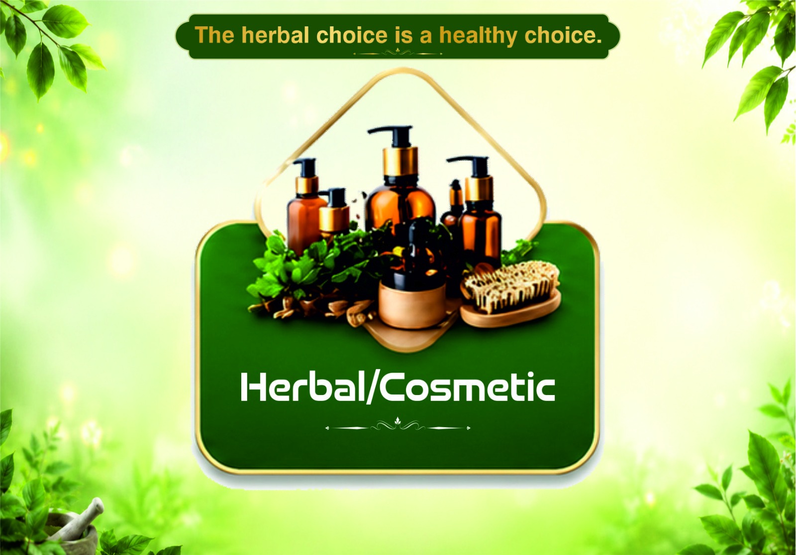 Herbal cosmetics