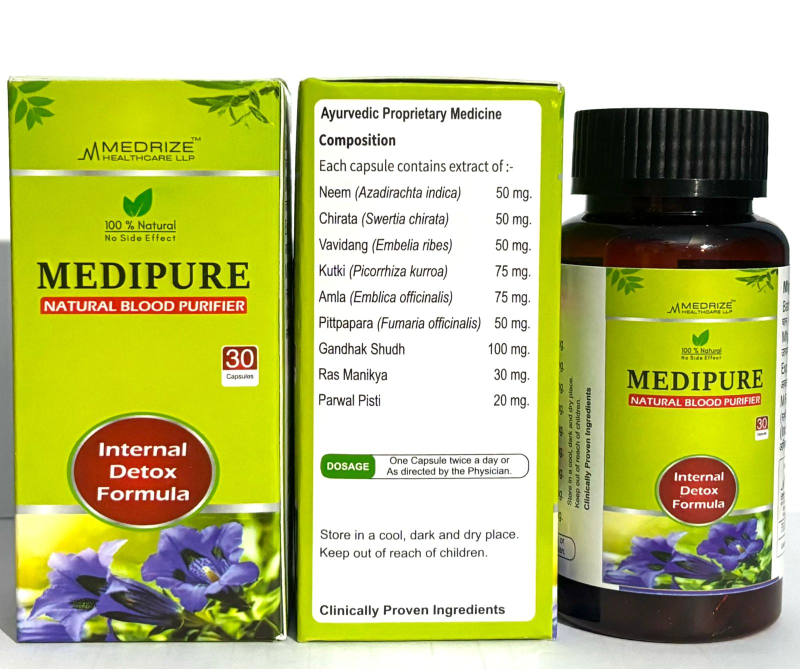 Medipure blood purifier Capsule