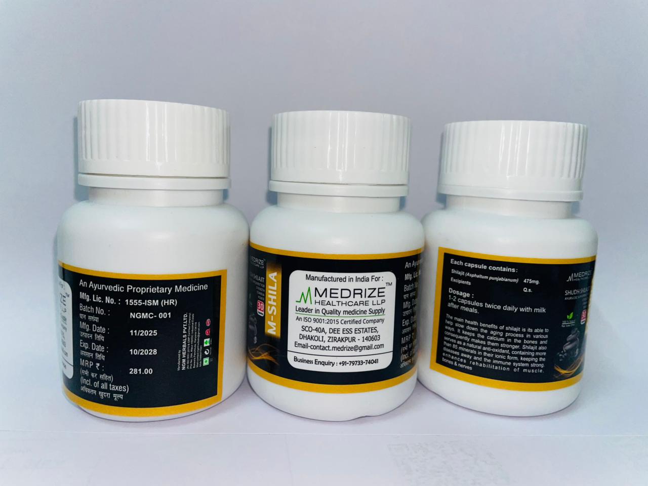 M-shila Shilajit Capsule